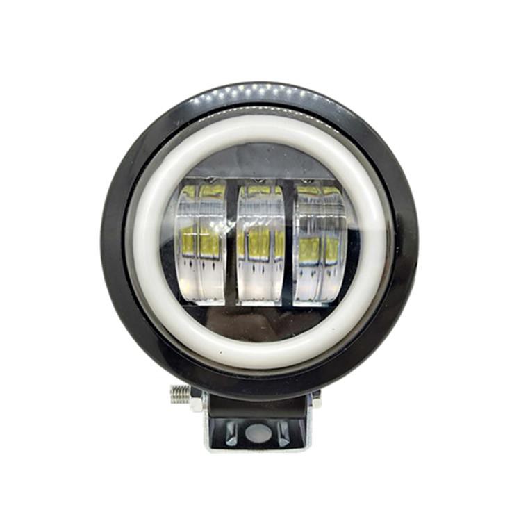 LAMPU TEMBAK K30 3 MATA 30 WATT BULAT MERK ICC WARNA KUNING