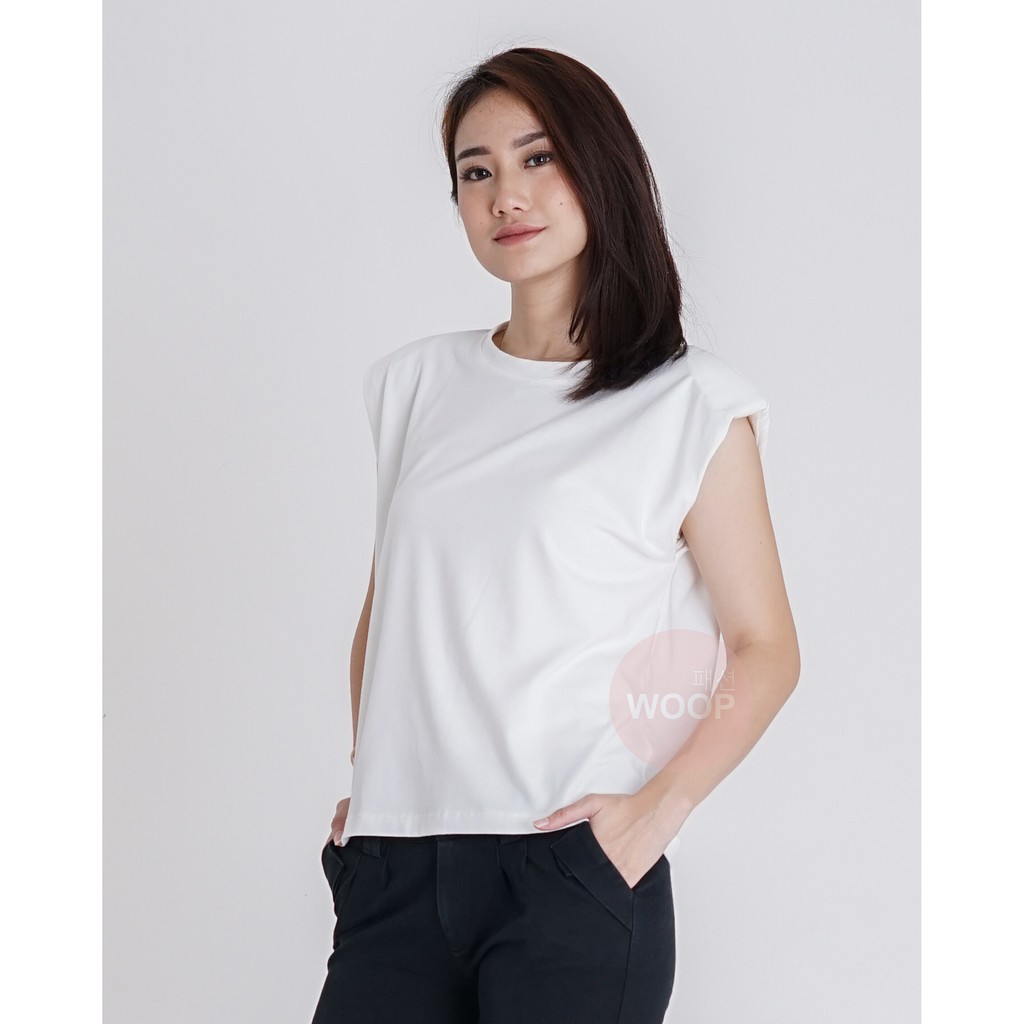 Padded Tshirt / Muscle Tee / Atasan wanita / Kaos / t shirt