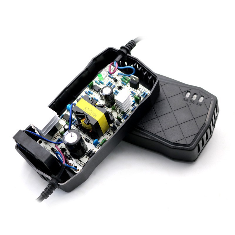 Grab Medan CHARGER BATERAI AKI MOTOR SKUTER ELEKTRIK 48V 20AH Cas Baterai Scouter Listrik SUMEITE