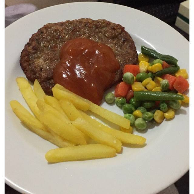 

Beef steak komplit