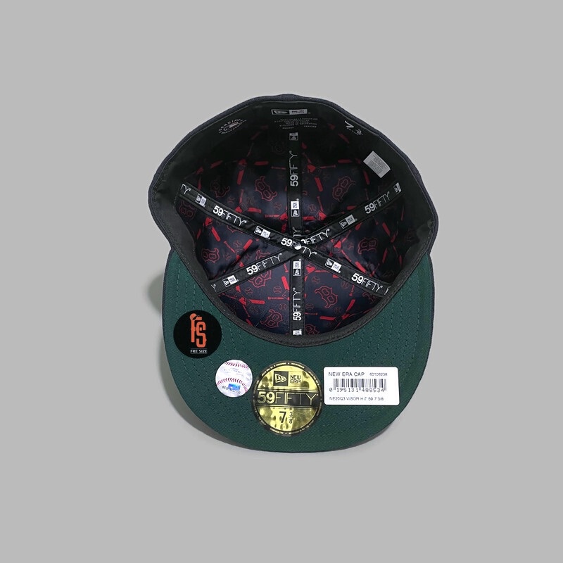 TOPI NEW ERA ORIGINAL 5950 GRAPHIC VISOR BOSTON RED SOX NAVY