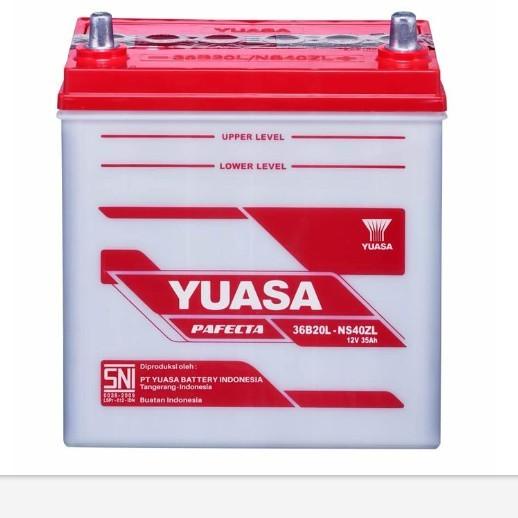 accu Yuasa Pafecta Ns40zl aki mobil jazz Freed Brio Mobilio Ertiga Brv