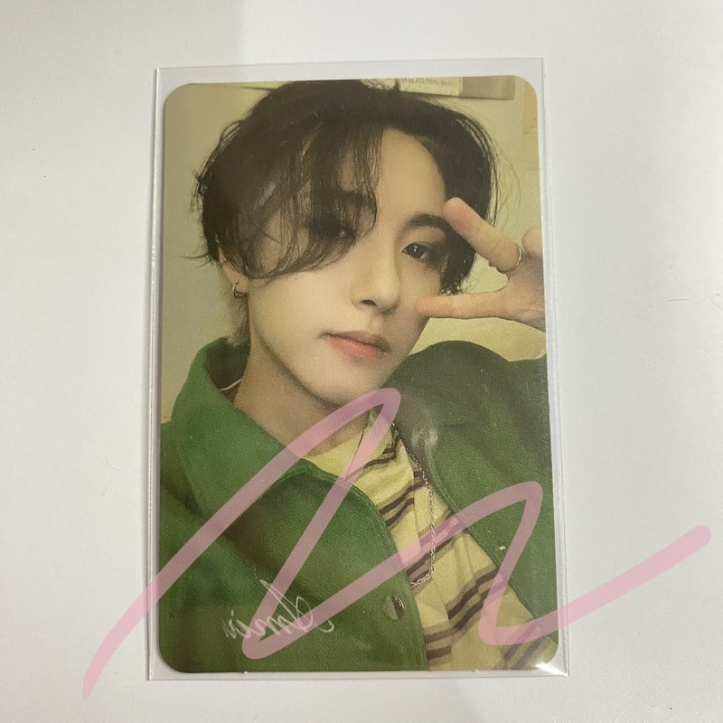 Photocard Renjun Benefit SGS SM global shop Hot Sauce