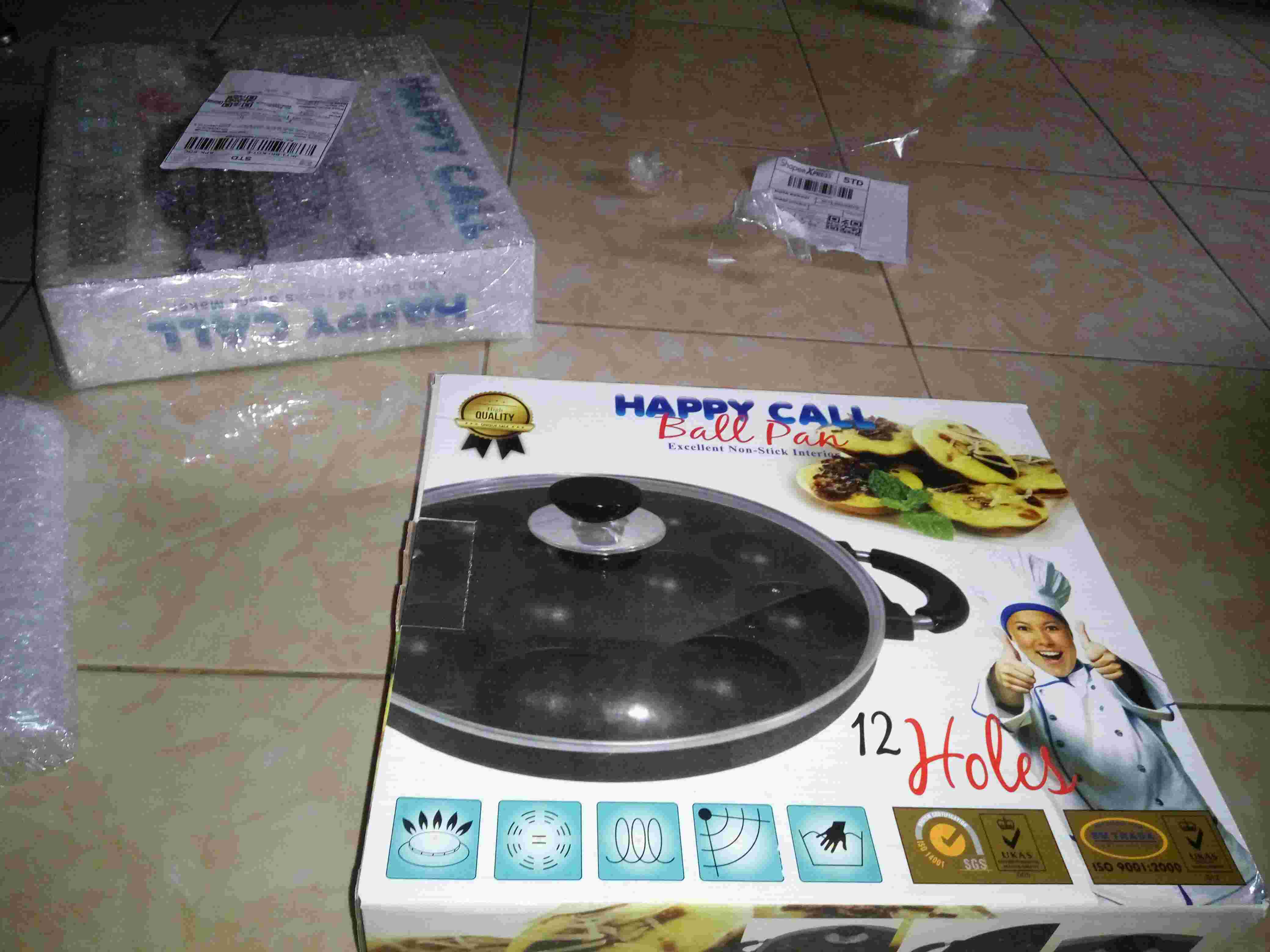 Cetakan Takoyaki Jumbo 12 Lubang + Tutup Kaca