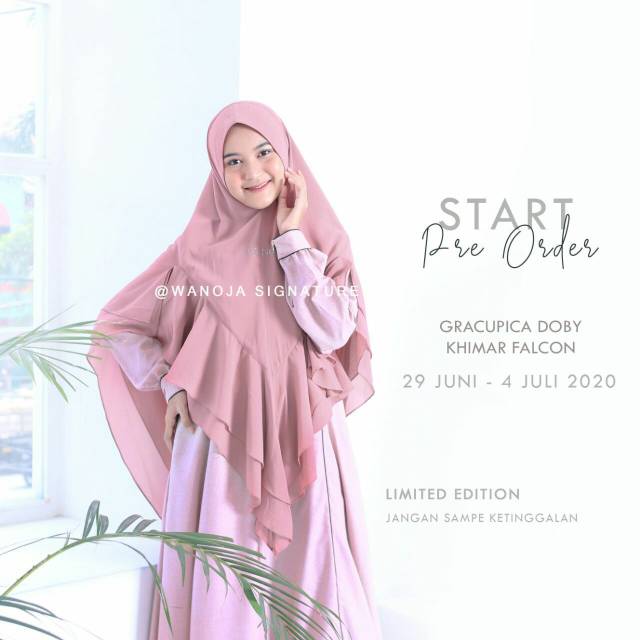 Khimar Falcon by WanojaHijab