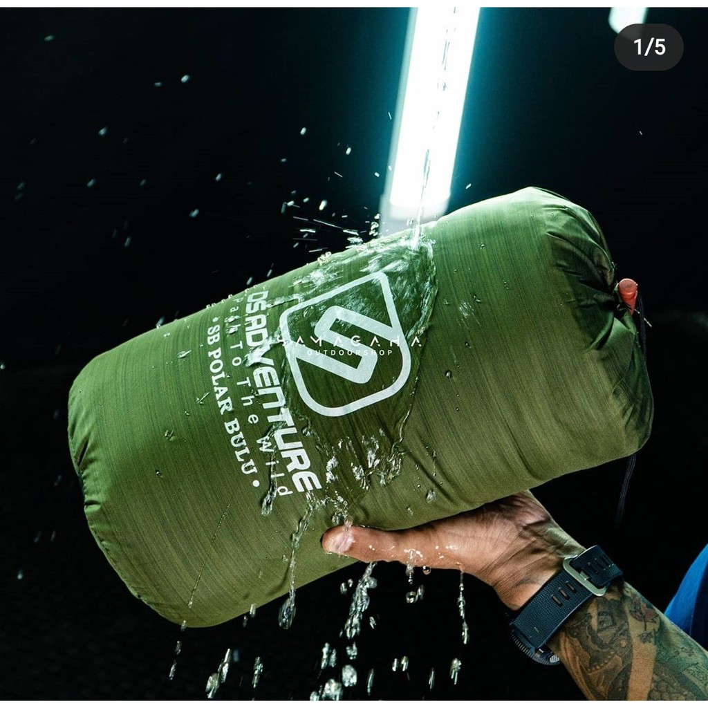 Sleeping bag bulu Ds Adventure premium tebal waterproof / sliping bag gunung / sleping bag polar bulu / sleeping bag waterproof / sleping bag camping / selimut camping / kantong tidur camping/ sliping bag bulu