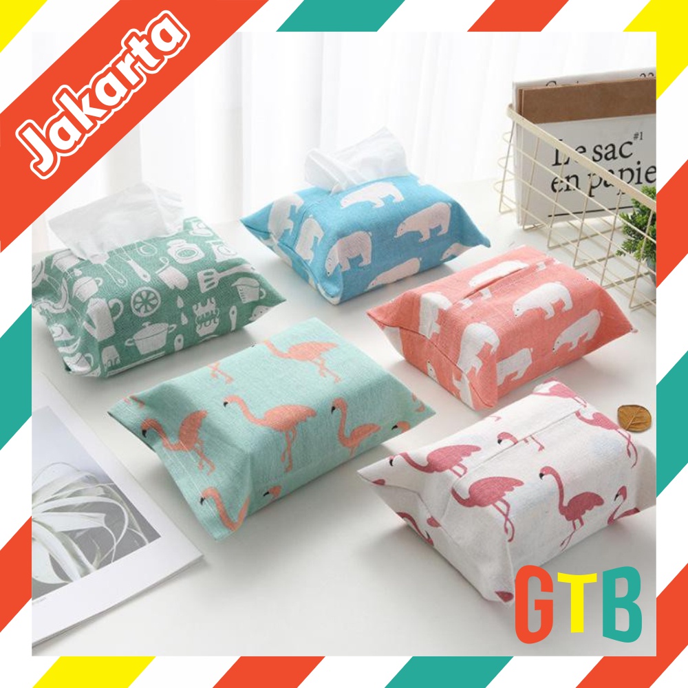 ❤️GTB❤️ Tempat Tissue Kain / Kotak Tissue Mobil / Kotak Tisu Ruang Tamu Serbaguna R469