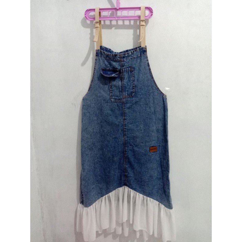 Preloved Overall Denim Gaudy