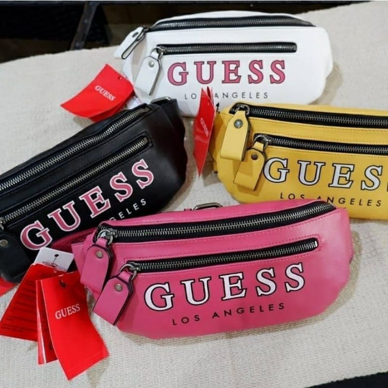 GUESS logo Belt Bag Fanny Pack Classic Mini Waist Bag