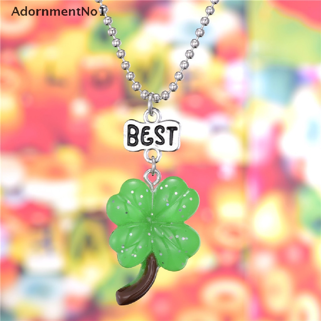 [AdornmentNo1] 2021 BFF Colorful Pendant Necklace Best Friends Necklace Friendship Jewelry Gift [new]