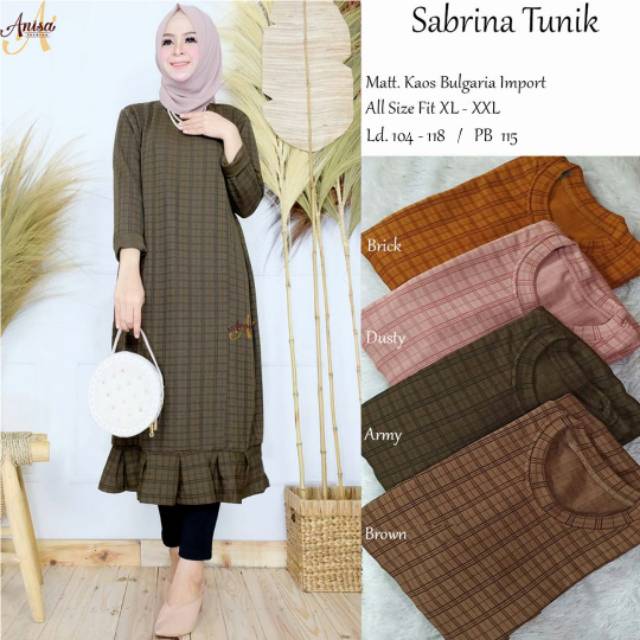 Sabrina Tunik Kaos Bulgaria Import Rempel