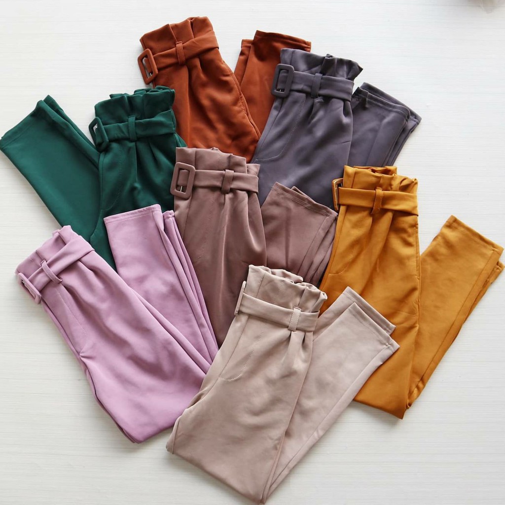 ELIZA PANTS BELT KODE FF