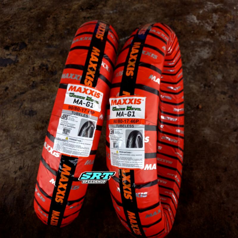 Ban maxxis green devil 90/80-17