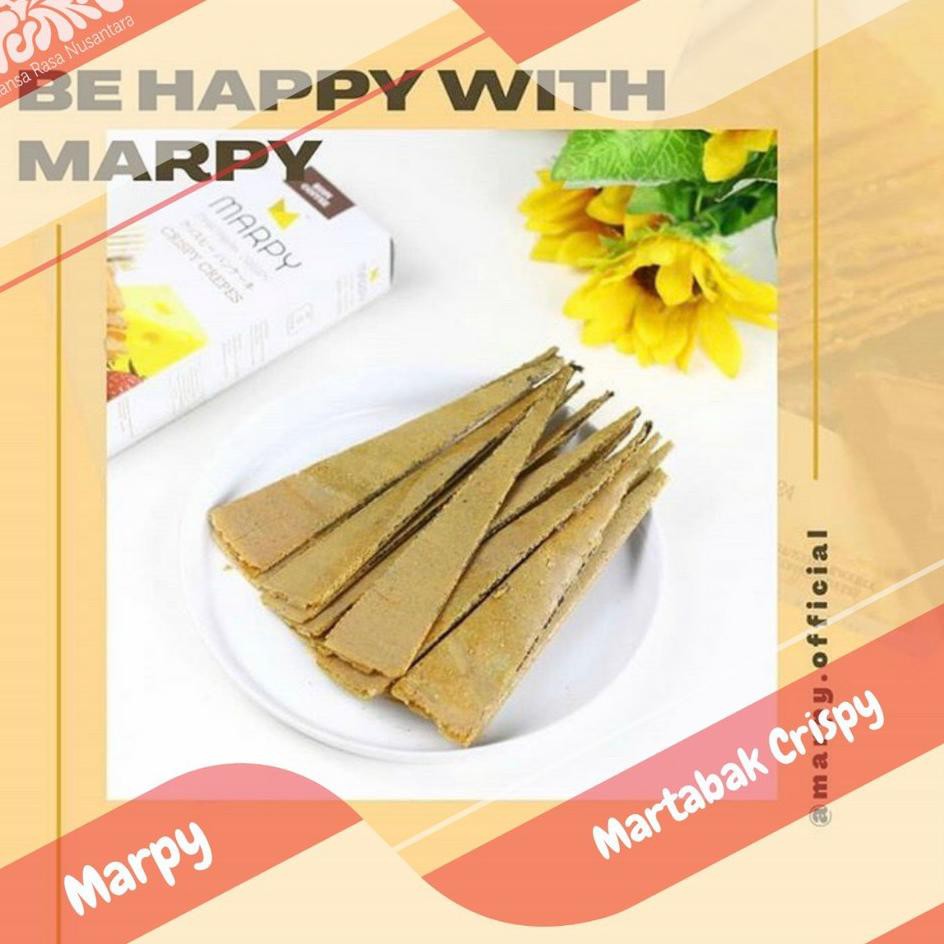 

♥F93028♞ [ TERLARIS & TERPERCAYA ] Marpy Martabak Crispy Crepes Manis Choco Nut Vanila Cheese Strawb