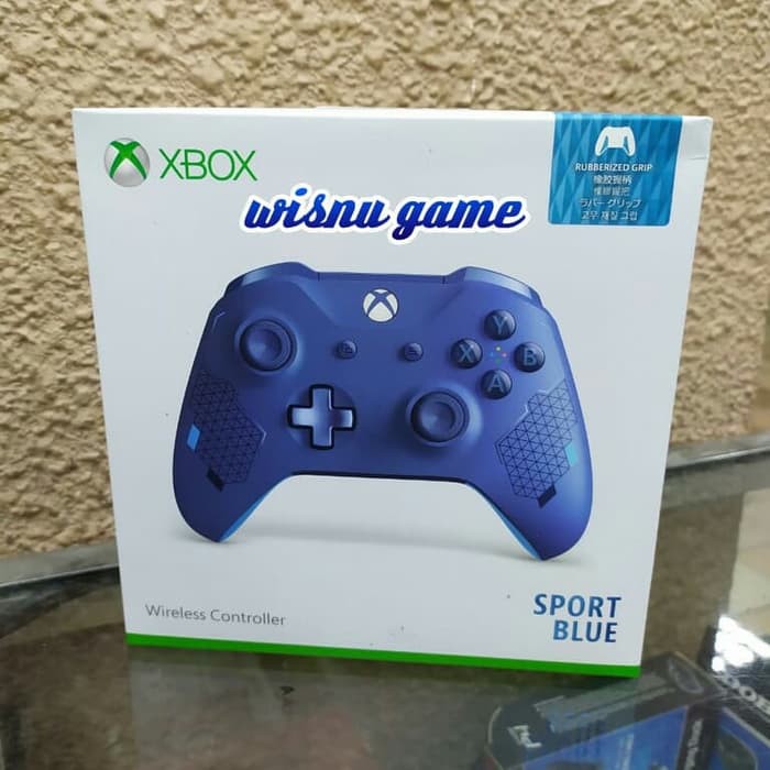 sport blue xbox controller