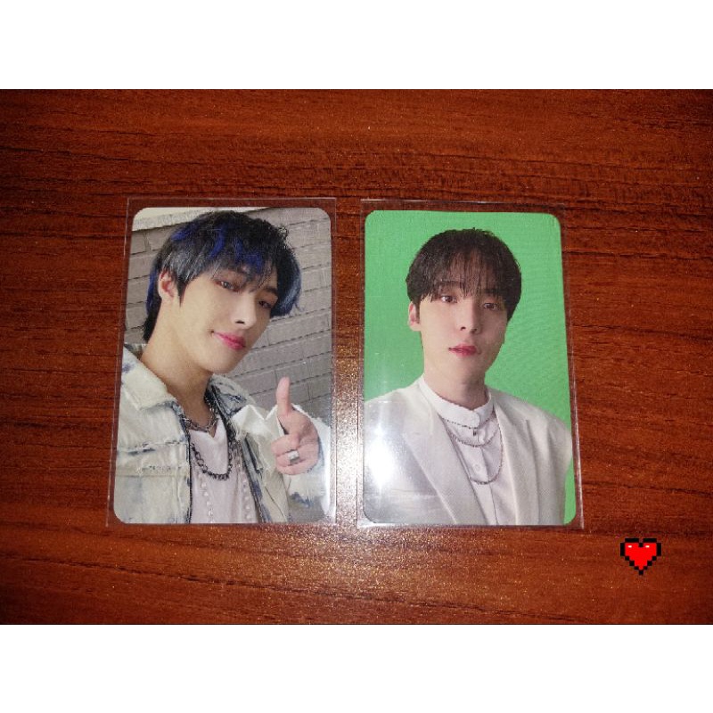 WTS mingi appmus, yunho synnara official pc benefit album ateez the world ep.1 : movement