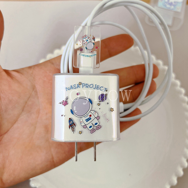 2pcs / set Case Kabel Charger USB / Tipe c 20W Bahan TPU