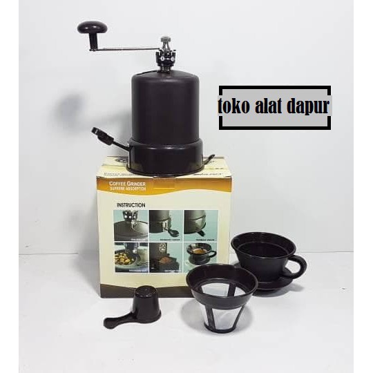 Starcam manual coffee grinder SCG 017/gilingan kopi manual startec