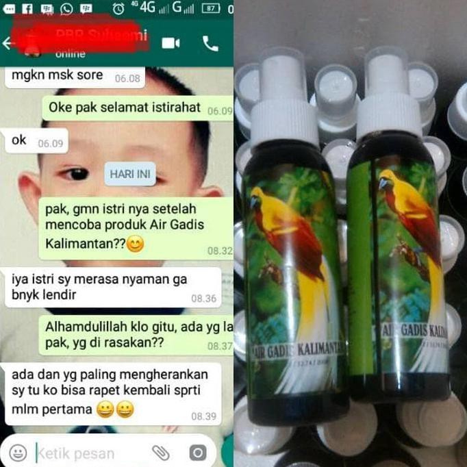 pk955258- original air gadis kalimantan perapat miss v garansi uang kembali 189l4r7s