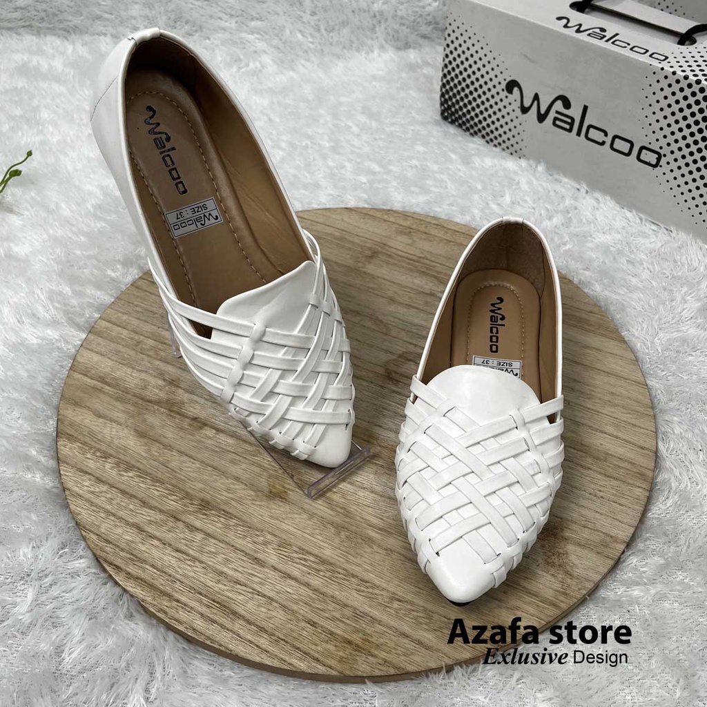 Walcoo Sepatu Flatshoes Wanita ALLESA