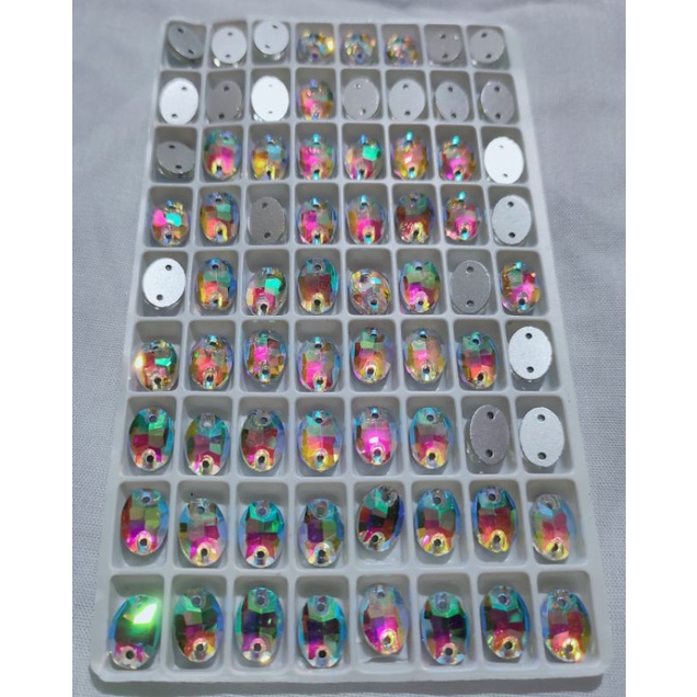 DIAMON OVAL KACA 7x10 1PAPAN