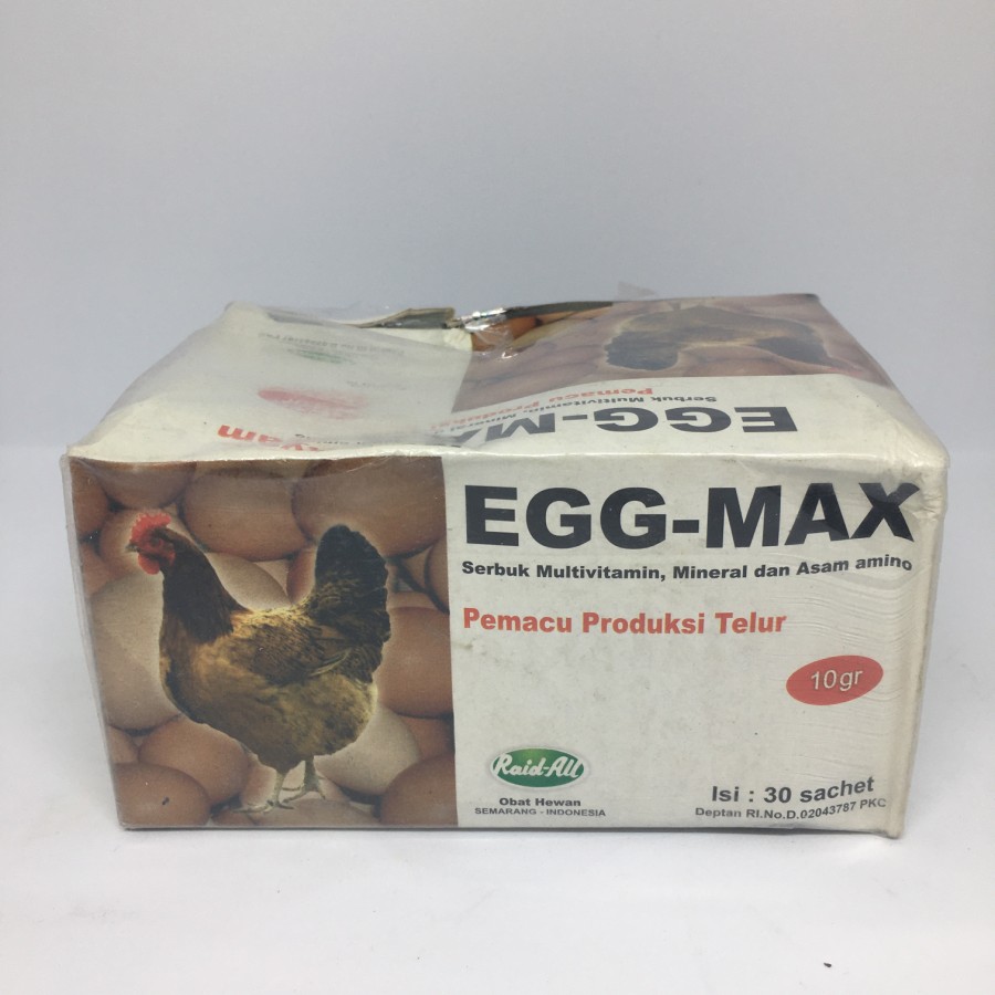 

egg max ayam puyuh pemacu produksi telur sachet 10 gram