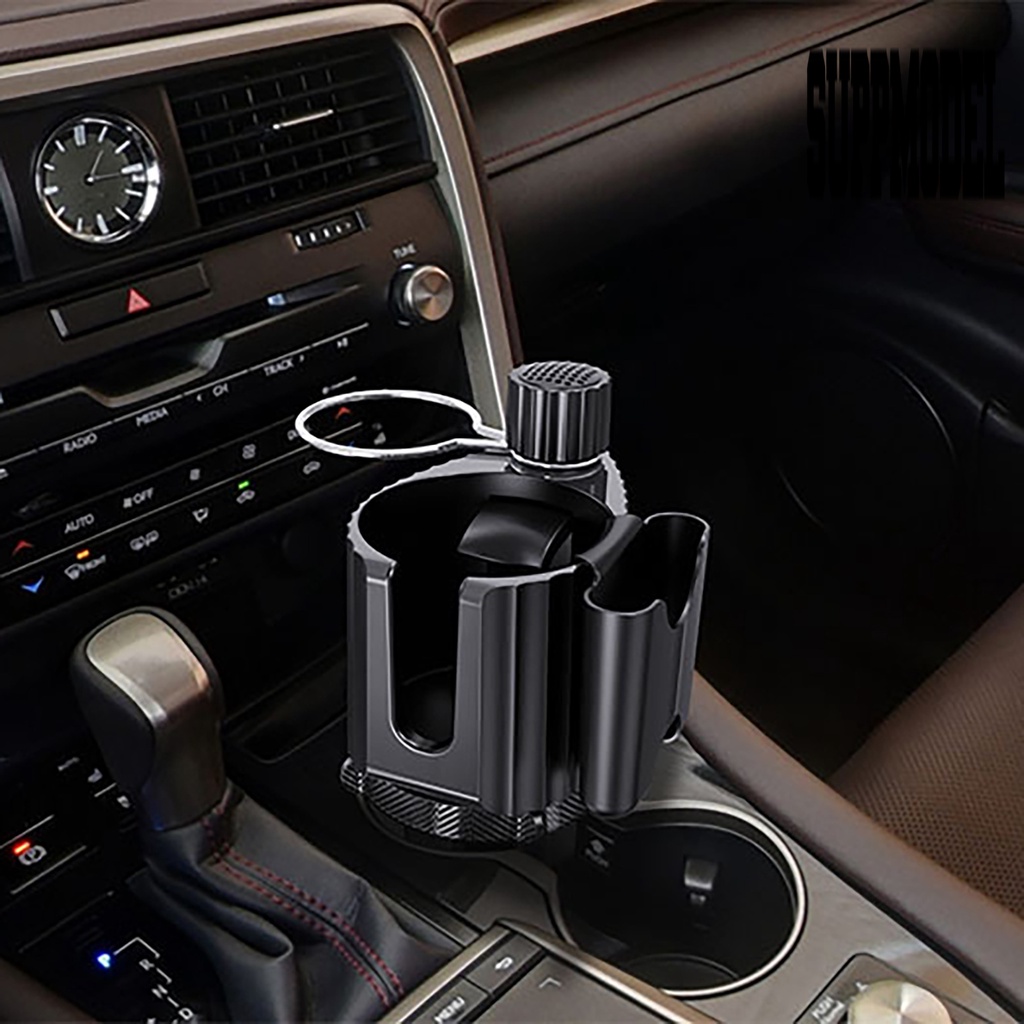 4in1 Cup Holder Aromaterapi / Minuman / Kopi / Snack Multifungsi Adjustable Untuk Mobil