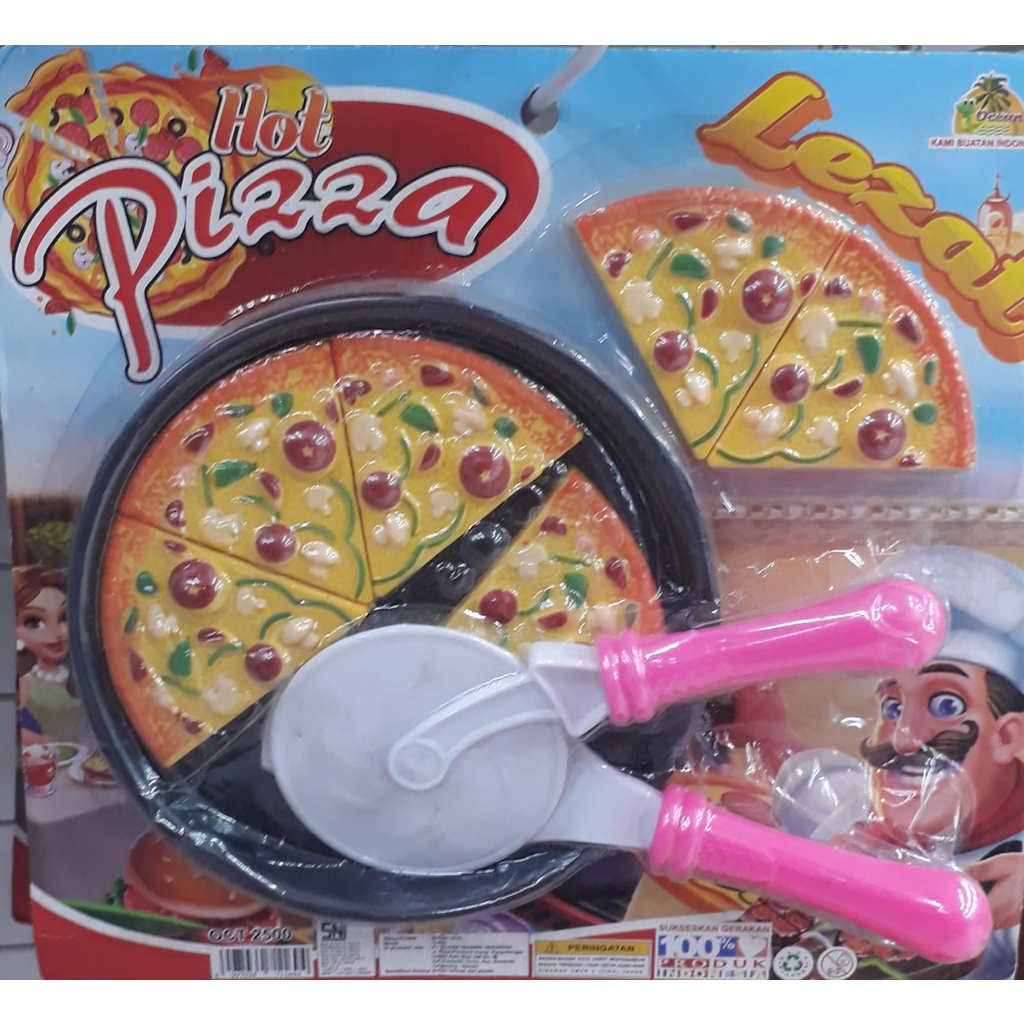 MAINAN PIZZA SET PIZZA HOT PIZZA MASAK-MASAKAN