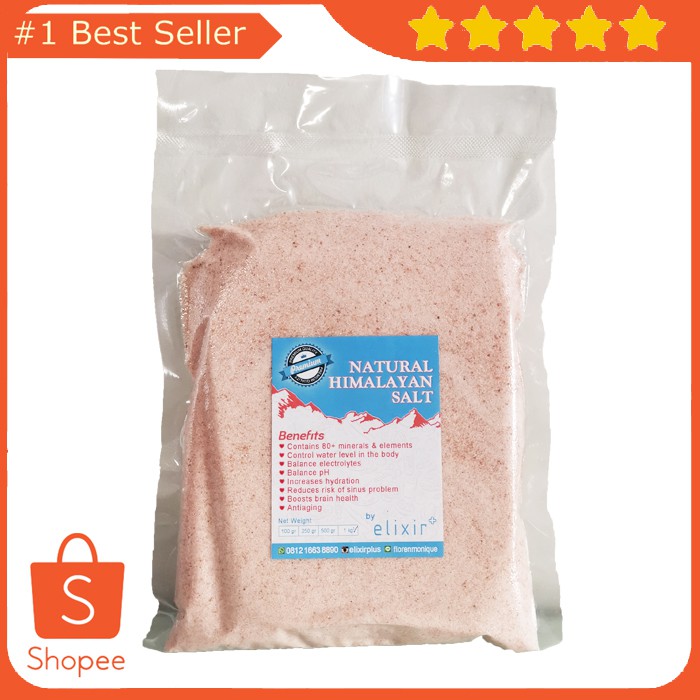 Himalayan Salt 1Kg / Garam Himalaya / Murah / Pink / Sehat / Healthy