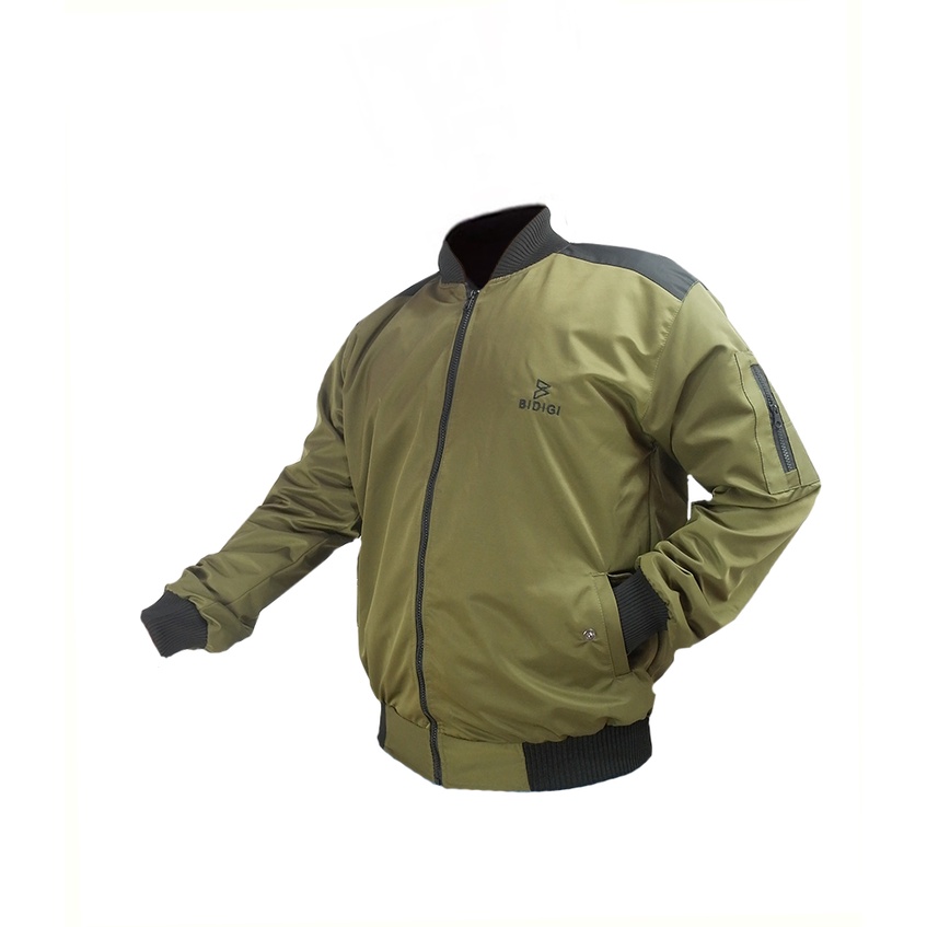 BIDIGI JAKET BOMBER GREEN ARMY