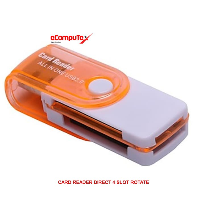 CARD READER DIRECT 4 SLOT ROTATE