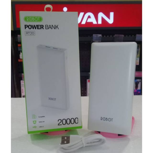 Powerbank Robot RT20 20000mAh