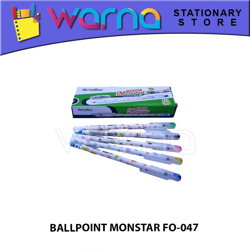 

PEN PULPEN BOLPEN BALLPOINT FLEXOFFICE MONSTAR FO-047