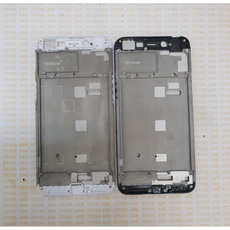 FRAME TULANG TENGAH TATAKAN DUDUKAN LCD OPPO A71 2017 Dan 2018 ORI