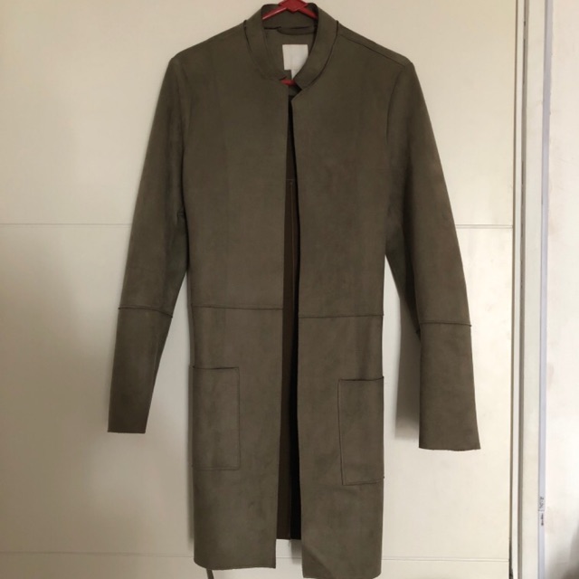 Coat HnM H&M Suede