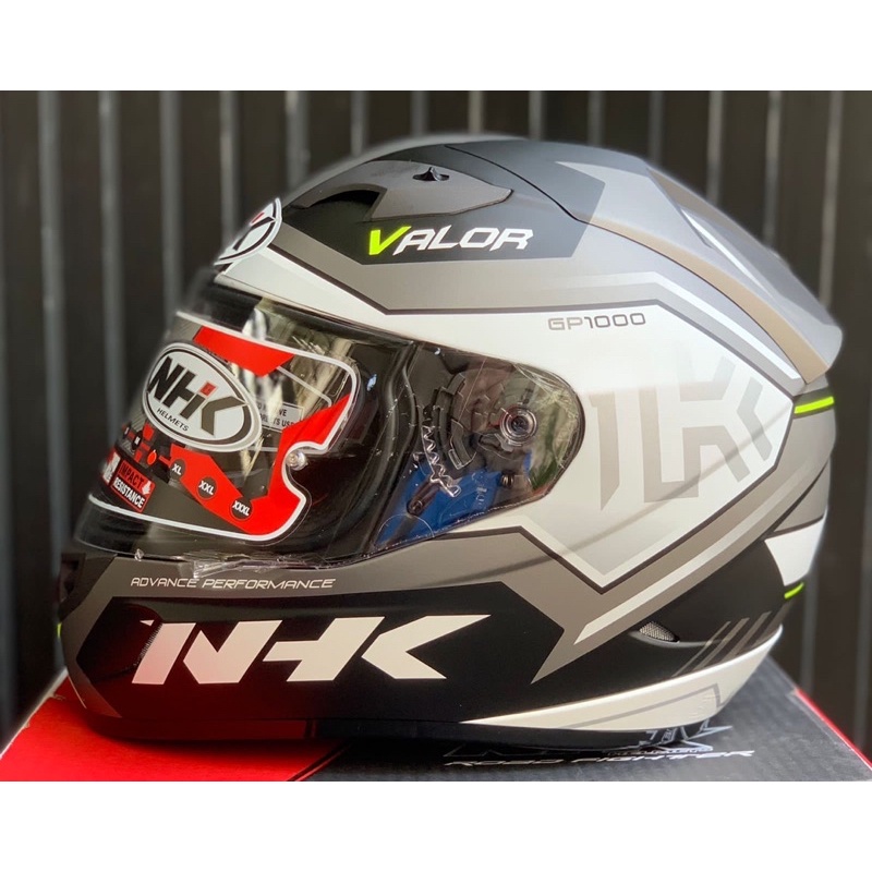 NHK GP1000 VALOR BLACK SILVER DOFF