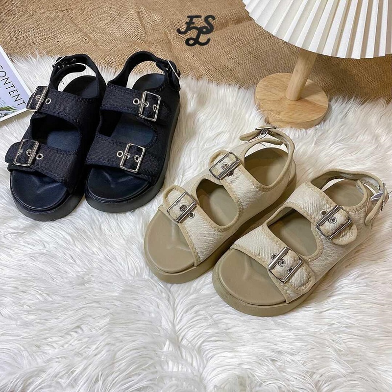 LUMMYSHOP SANDALS WANITA MINCHAE PLATFORM IMPORT ( 2 VARIASI WARNA )