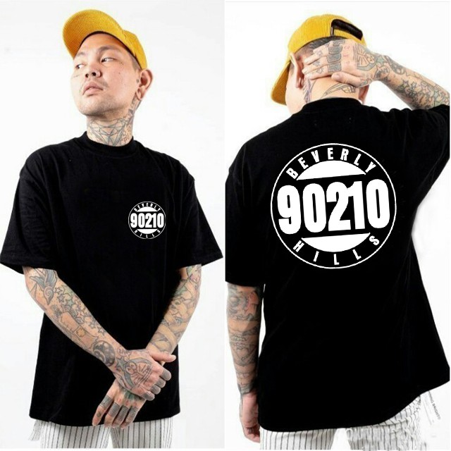 Kaos Beverly Hills 90210 Television Show Tshirt Casual Unisex T-SHIRT Bahan Katun