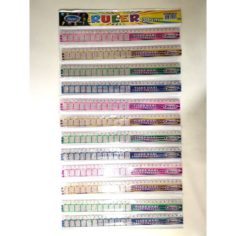 

PENGGARIS 30 CM ada perkalian