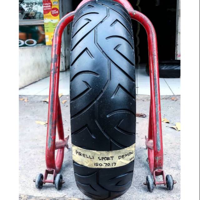 Ban Motor Bekas Moge Import Pirelli Sports Demon Ukuran 150 70 ring 17