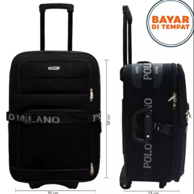 KOPER KANVAS 18 INCHI / KOPER CABIN / KOPER PAKAIAN MURAH