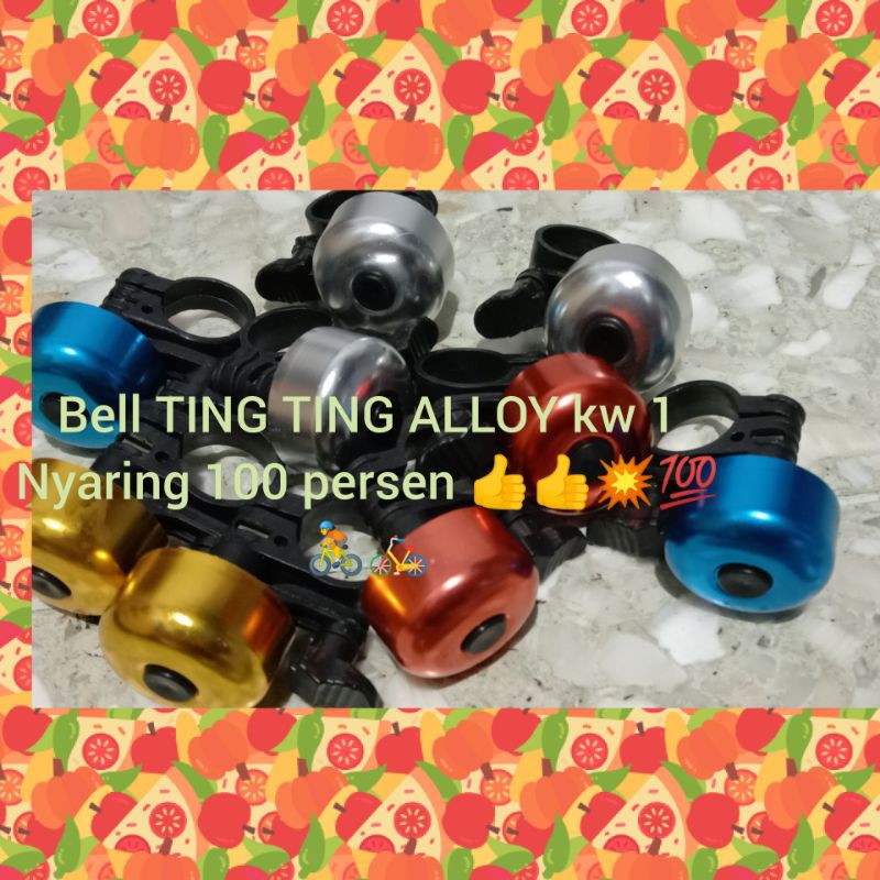 Bell Sepeda Ting Ting  Nyaring bunyinya