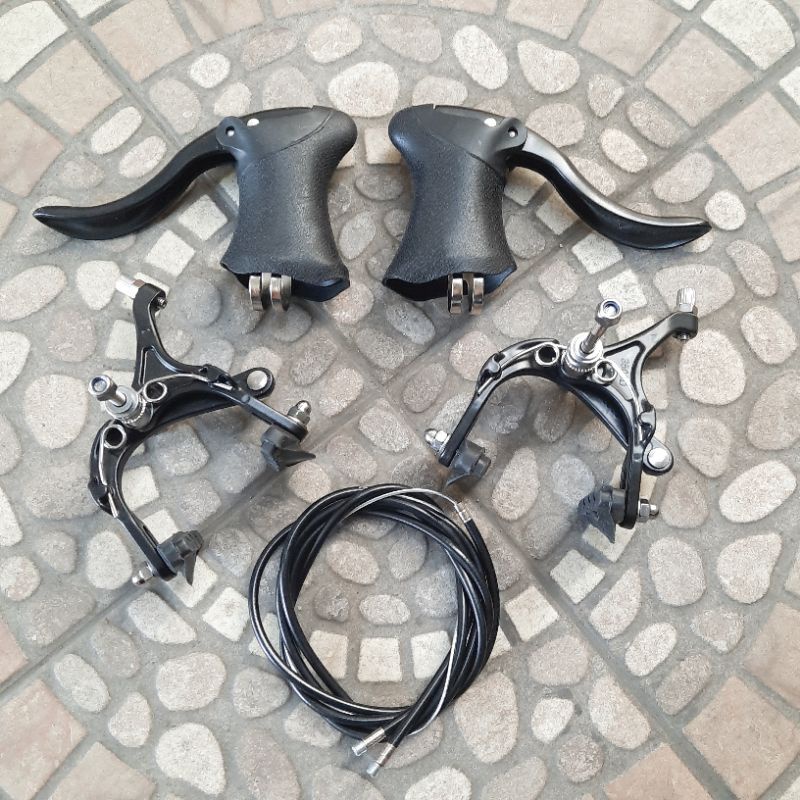 REM - BRAKE SET SEPEDA UBRAKE BALAP-FIXIE HITAM