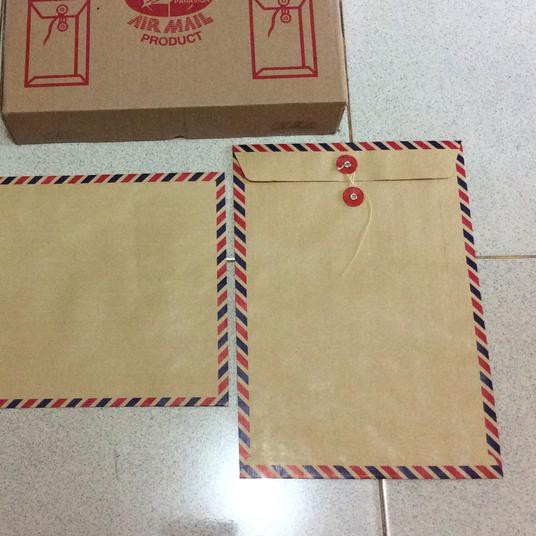 

☚ Amplop Coklat Folio Air Mail 310 Tali / Amplop Coklat Air Mail 310 F4 ✯