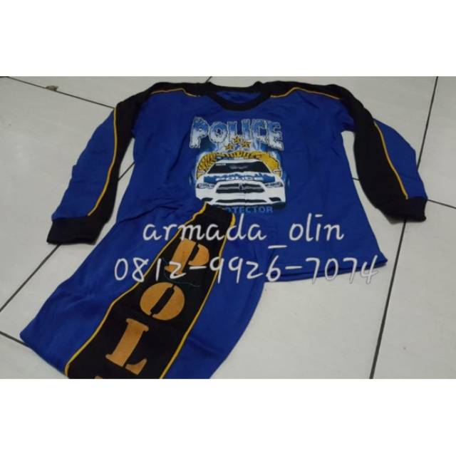 Kaos anak|Kaos Anak polisi|Kaos anak panjang Polisi|Kaos