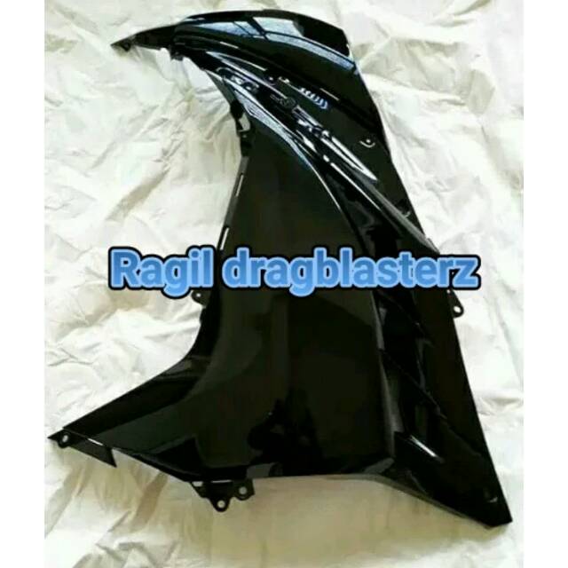 Fairing atas ninja 250 fi hitam polos kiri original kawasaki