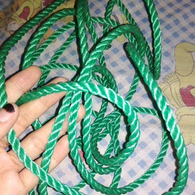 Tali Tambang Plastik 4 | 6 | 8 | 12 Mm Per Meter Ikat Barang Bangunan Proyek