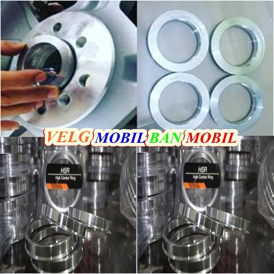 CENTER RING VELG MOBIL VARIASI UNTUK SEMUA MOBIL INNOVA HRV TERIOS JUKE 54, 56, 60, 64, 66 Hole 73,1