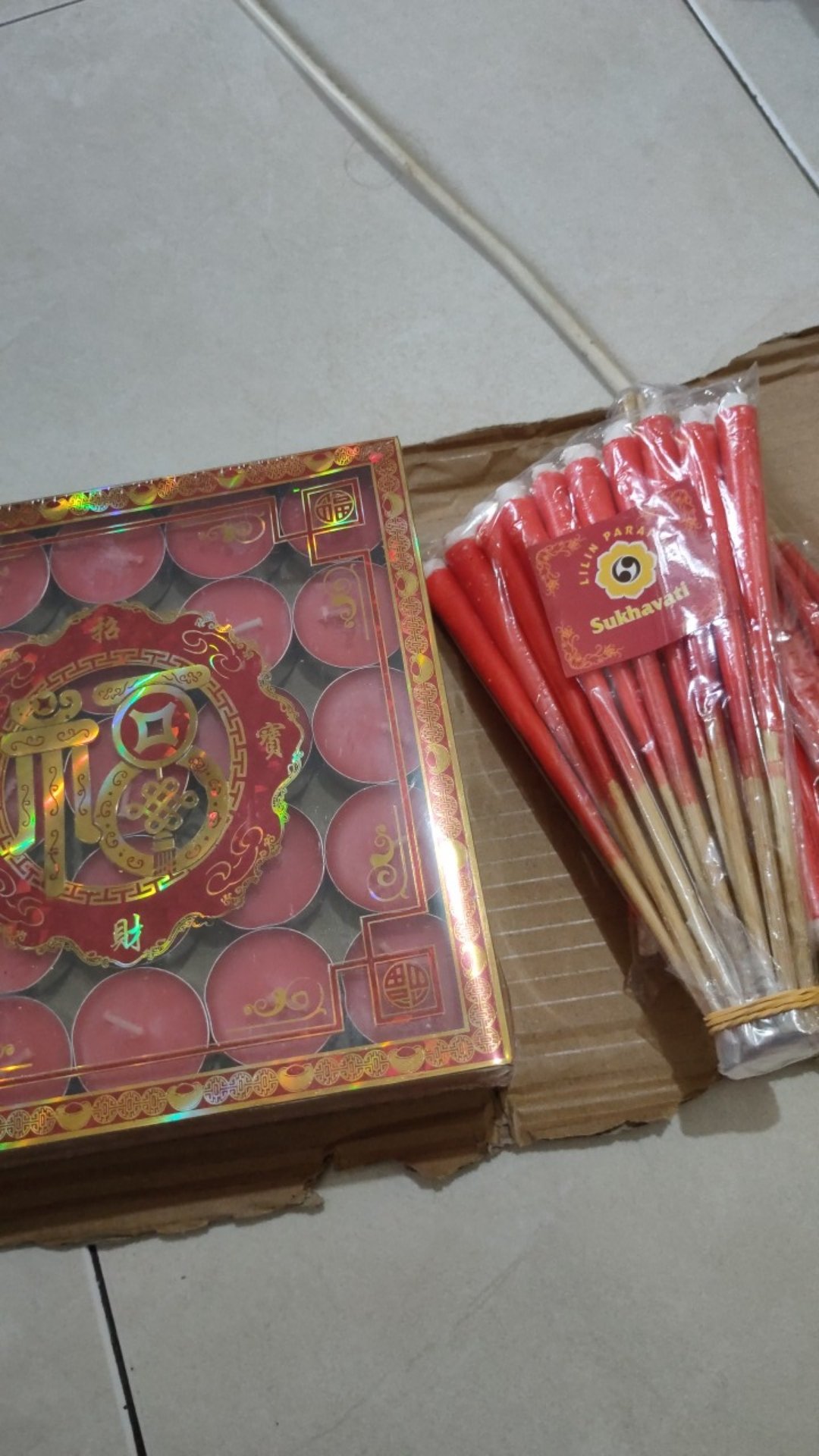 Lilin Sembahyang Bambu Sukhavati