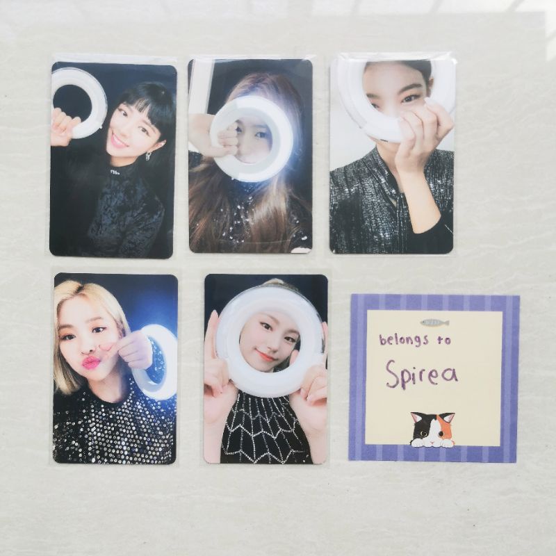 Photocard Itzy Lightring PC